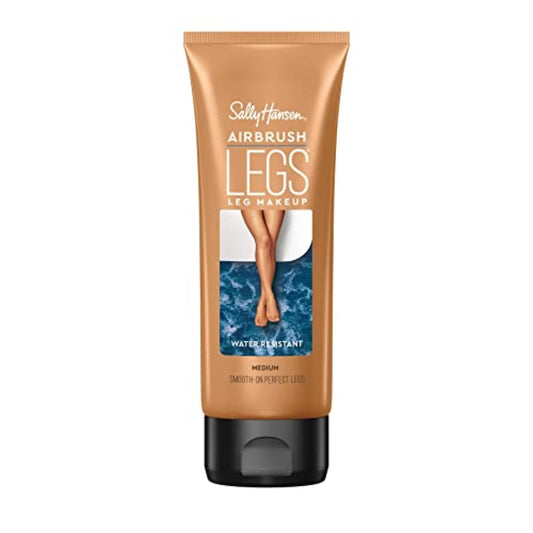 Sally Hansen Airbrush Legs®, Leg Makeup, Medium, Easy Application, Flawless Looking Legs