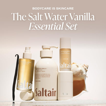 Saltair Body Oil | Jumbo Salt Water Vanilla After Shower Oil | 10 fl oz