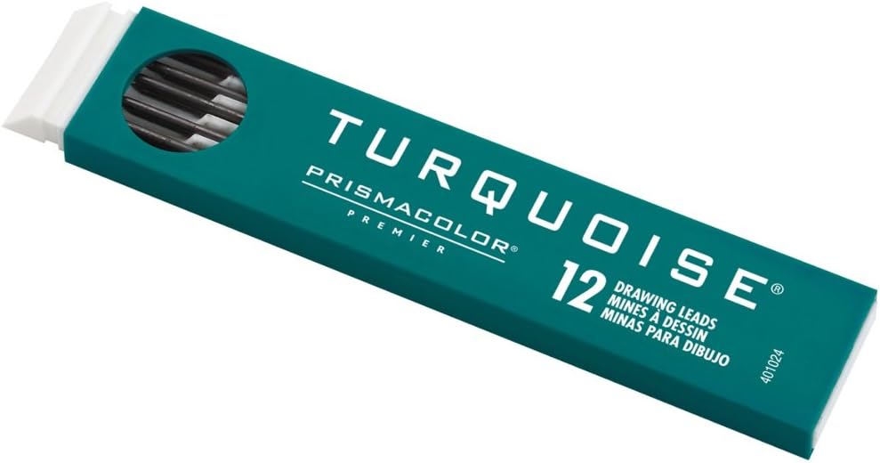 Prismacolor Turquoise 2mm Lead, 12 Count