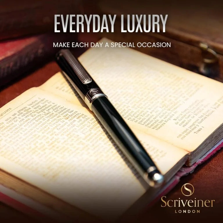 Scriveiner Black Green Rollerball Pen – Stunning Luxury Pen