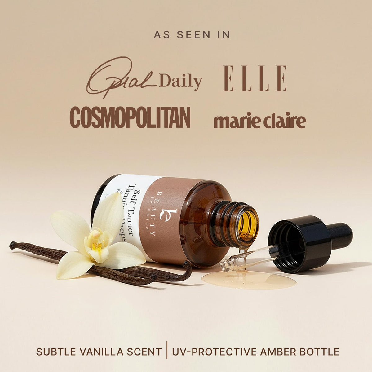 Self Tanning Drops - USA Made with Natural & Organic Ingredients