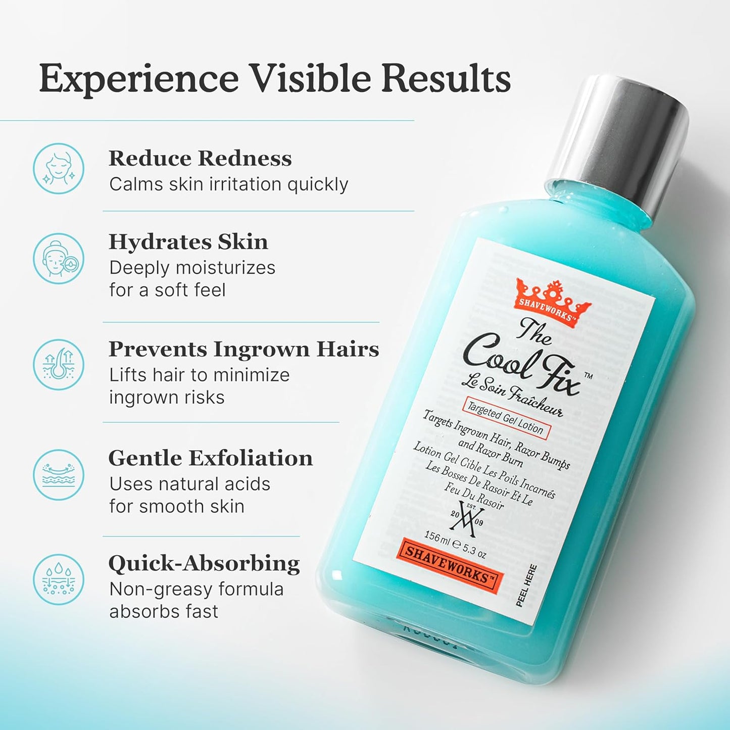 The Cool Fix Aftershave for Women: Pubic Hair Removal, Razor Bumps, Razor Burns, Ingrown Hair Treatment..