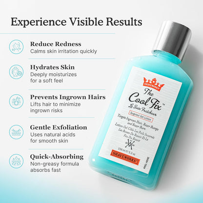 The Cool Fix Aftershave for Women: Pubic Hair Removal, Razor Bumps, Razor Burns, Ingrown Hair Treatment..