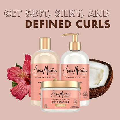 SheaMoisture Coconut & Hibiscus Hair Products for Curly Hair