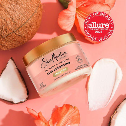 SheaMoisture Coconut & Hibiscus Hair Products for Curly Hair