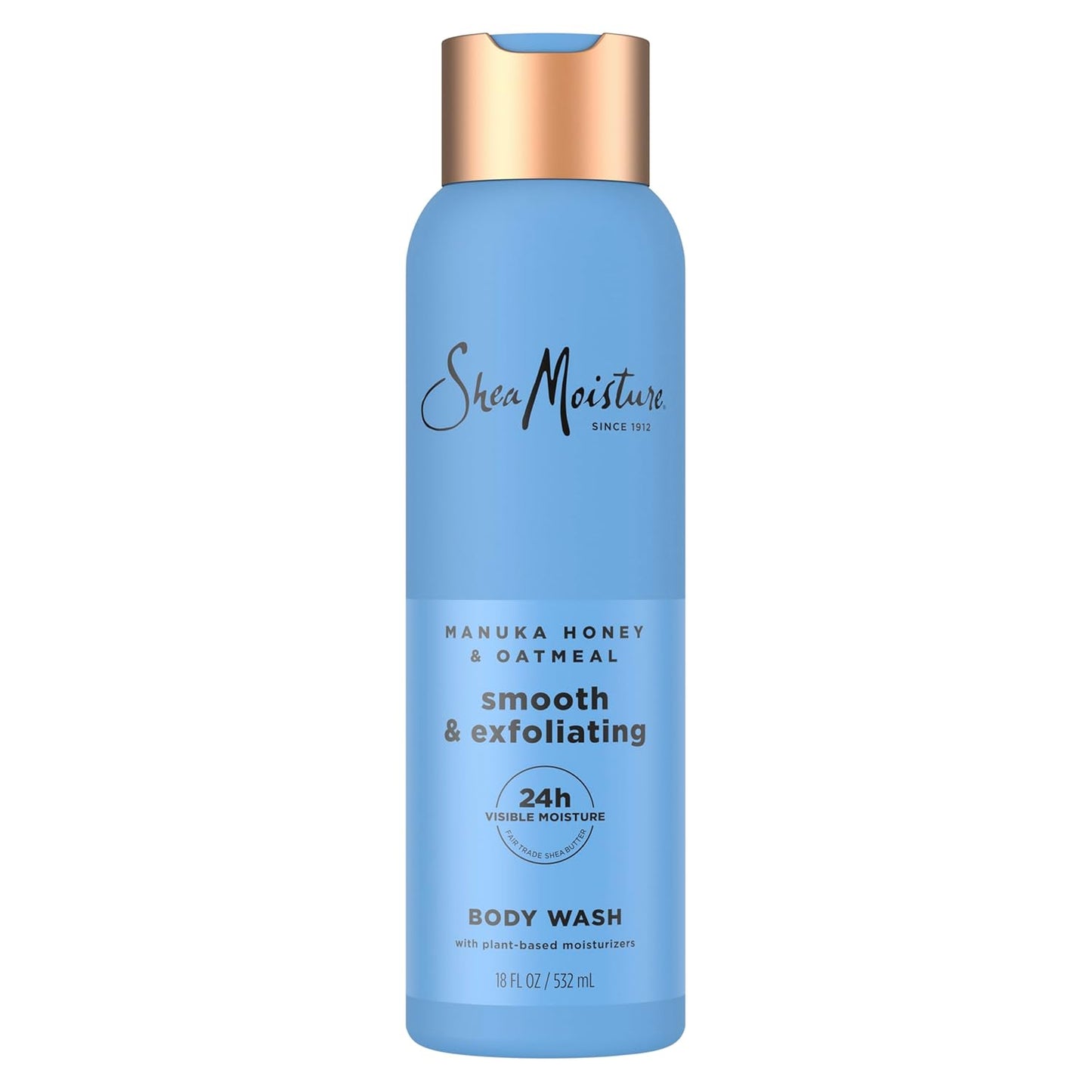 SheaMoisture Manuka Honey Oatmeal Body Wash Smooth & Exfoliating Smooth and Exfoliating body wash..