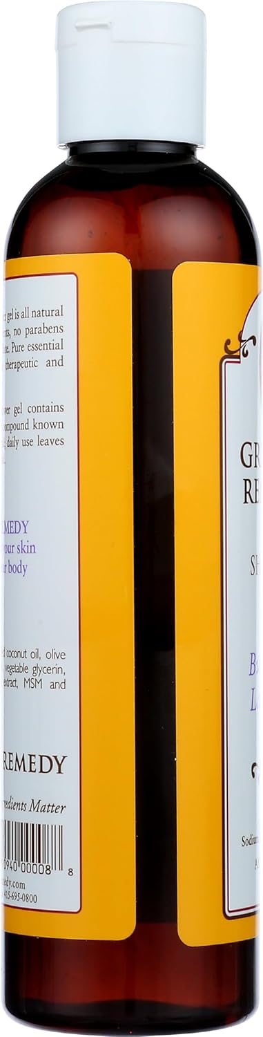 Griffin Remedy Shower Gel - All-Natural Calming Lavender Essential Oils and Organic MSM, Aromatherapy..