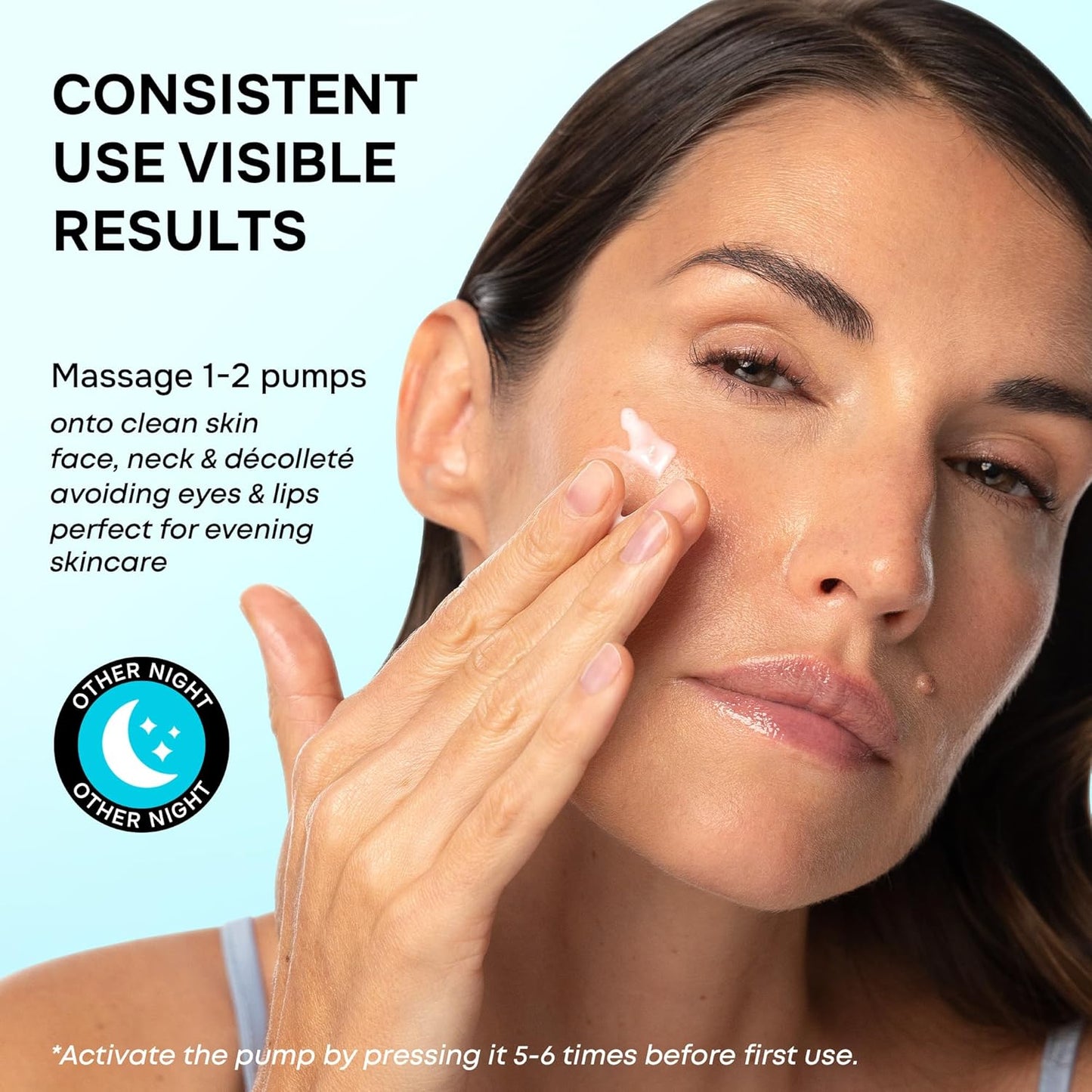 SimplyVital Collagen, Retinol &amp; Hyaluronic Acid Serum - Anti-Aging Moisturizer for Face, Neck & Décolleté