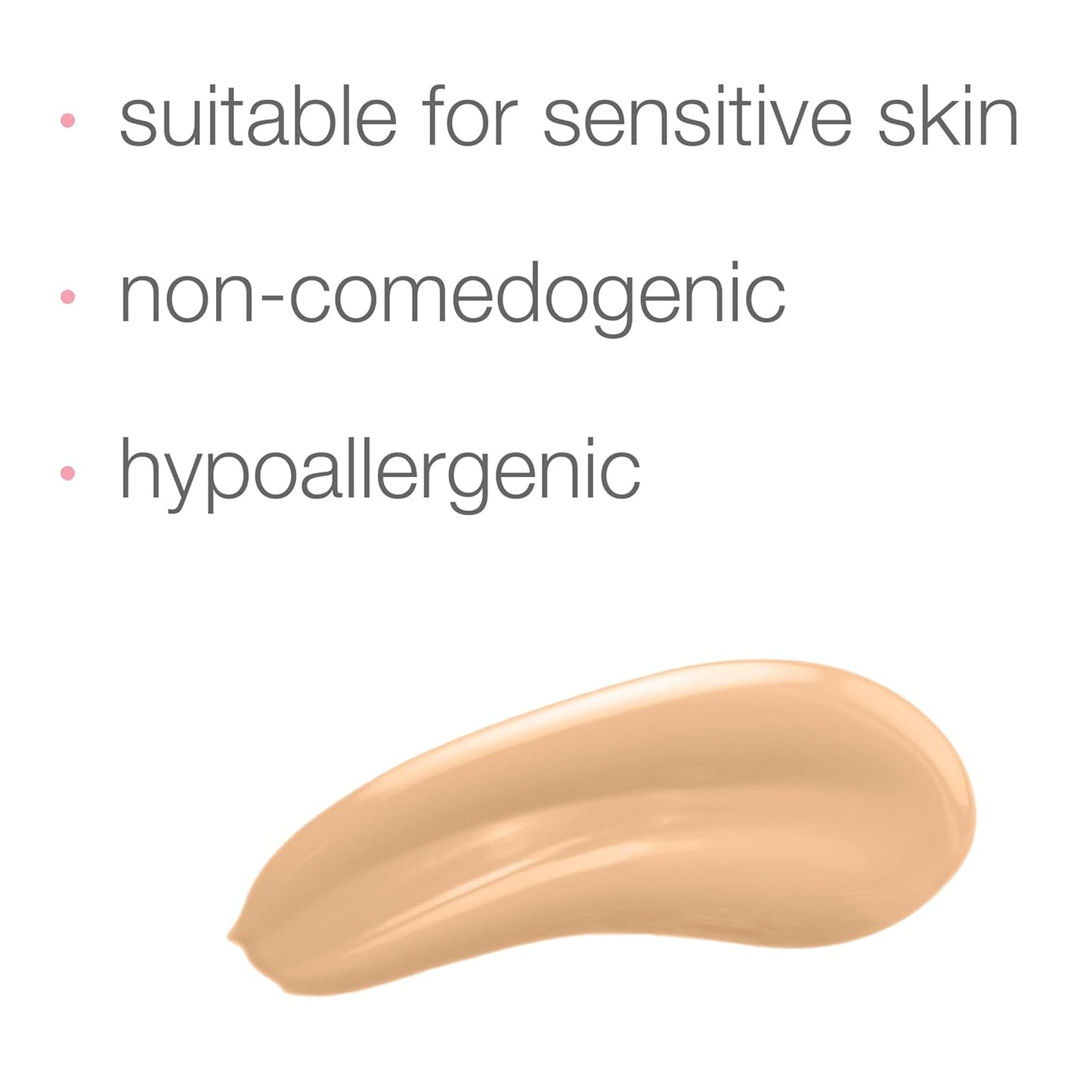 Neutrogena Sensitive Skin Serum Foundation, Light/Medium 02, 1 Ounce