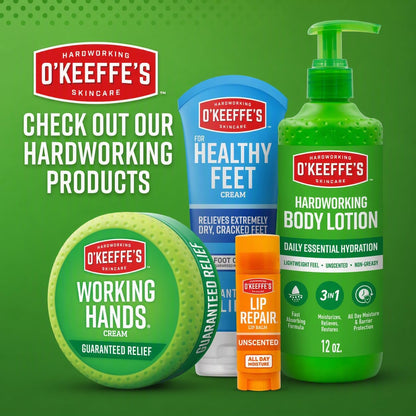 O'Keeffe's Skin Repair Ultimate Relief Body Cream, 7oz Tube | For Extreme Dryness, 48 Hours of Hydration, Contains Shea Butter..