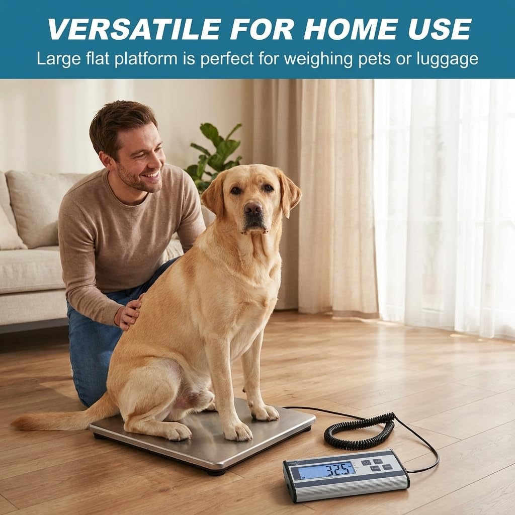 Smart Weigh Shipping Scale Digital Postal Scale for Packages 440lbs x 6 oz