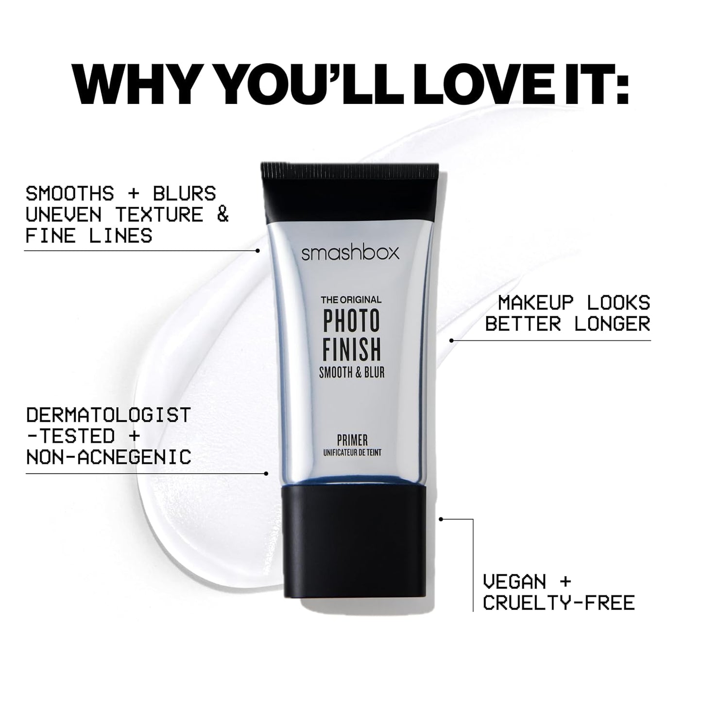 Smashbox Photo Finish Primers | Face Primers for Makeup, Smooths Skin &amp; Extends Makeup Wear..