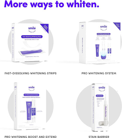 SmileDirectClub Teeth Whitening Kit with LED Light - 4 Pack Gel Pens - Professional Strength Hydrogen Peroxide