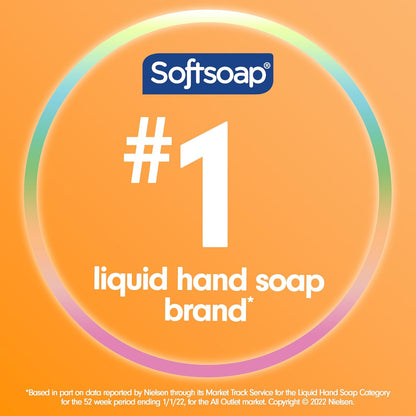 Softsoap Antibacterial Liquid Hand Soap, Crisp Clean Scent, 11.25 Ounce, 6 Pack
