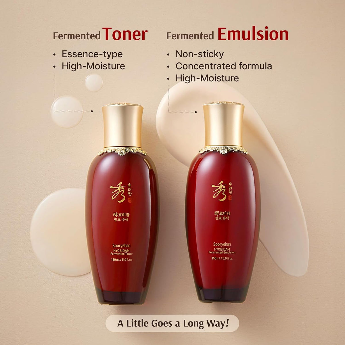Sooryehan Hyobidam Fermented Skincare Gift Set with Wild Ginseng