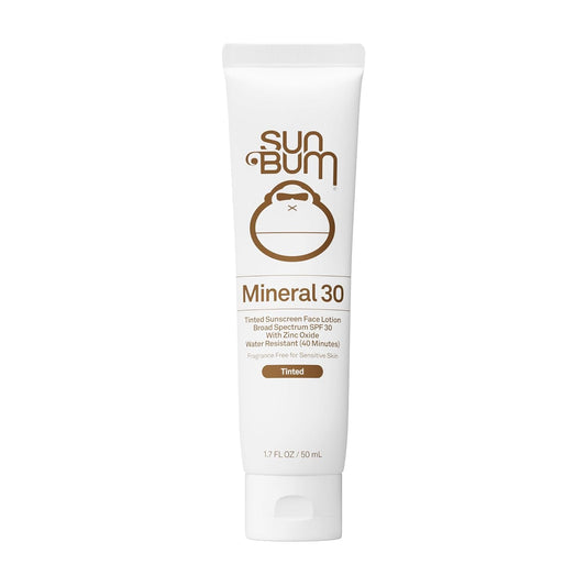 Sun Bum Mineral SPF 30 Tinted Face Sunscreen - Matte Primer - Broad Spectrum Moisturizing Sunscreen with Vitamin E..