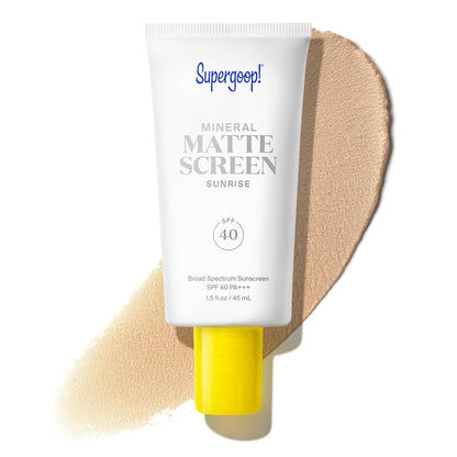 Supergoop! Mineral Mattescreen SPF 40 - Mineral, Oil-Free Broad Spectrum Sunscreen
