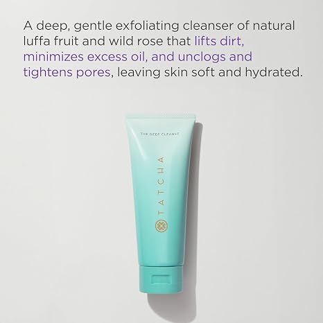 TATCHA The Deep Cleanse | Deep, Gentle Exfoliating Cleanser, Lifts Dirt..
