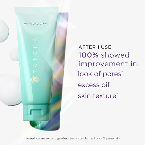TATCHA The Deep Cleanse | Deep, Gentle Exfoliating Cleanser, Lifts Dirt..