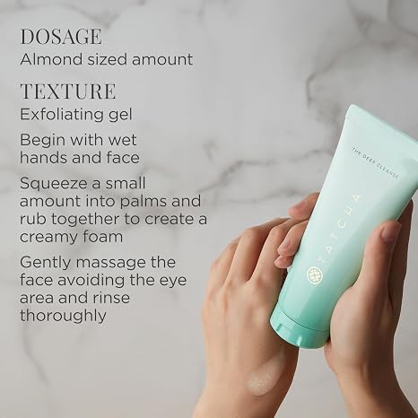 TATCHA The Deep Cleanse | Deep, Gentle Exfoliating Cleanser, Lifts Dirt..