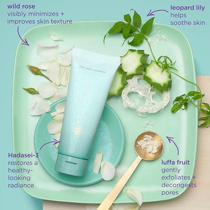 TATCHA The Deep Cleanse | Deep, Gentle Exfoliating Cleanser, Lifts Dirt..