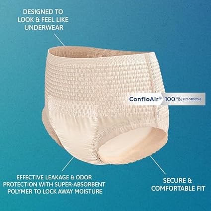 TENA ProSkin Small-Medium Nude-Colored Adult Female Moderate, 80 ct