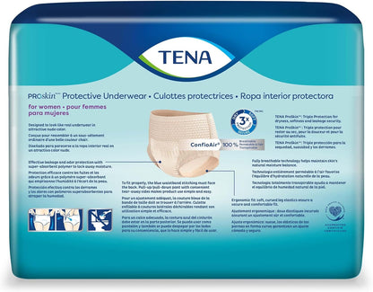 TENA ProSkin Small-Medium Nude-Colored Adult Female Moderate, 80 ct