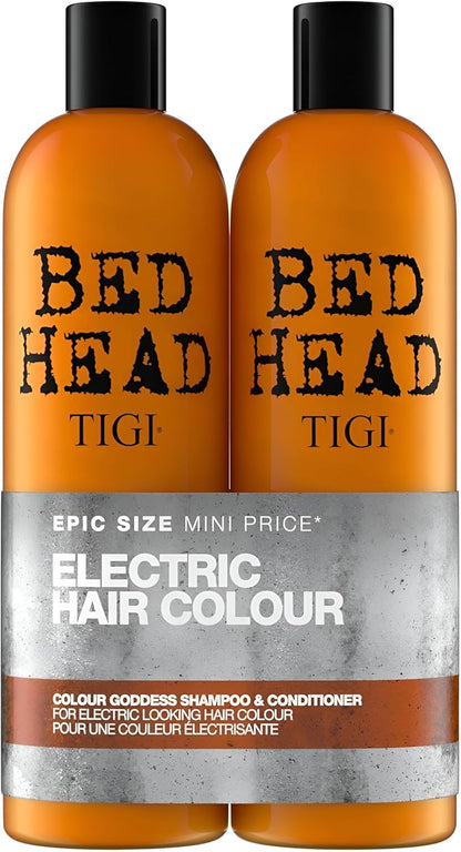 TIGI Bed Head Urban Antidotes Colour Goddess Shampoo and Conditioner Set for Dyed Hair