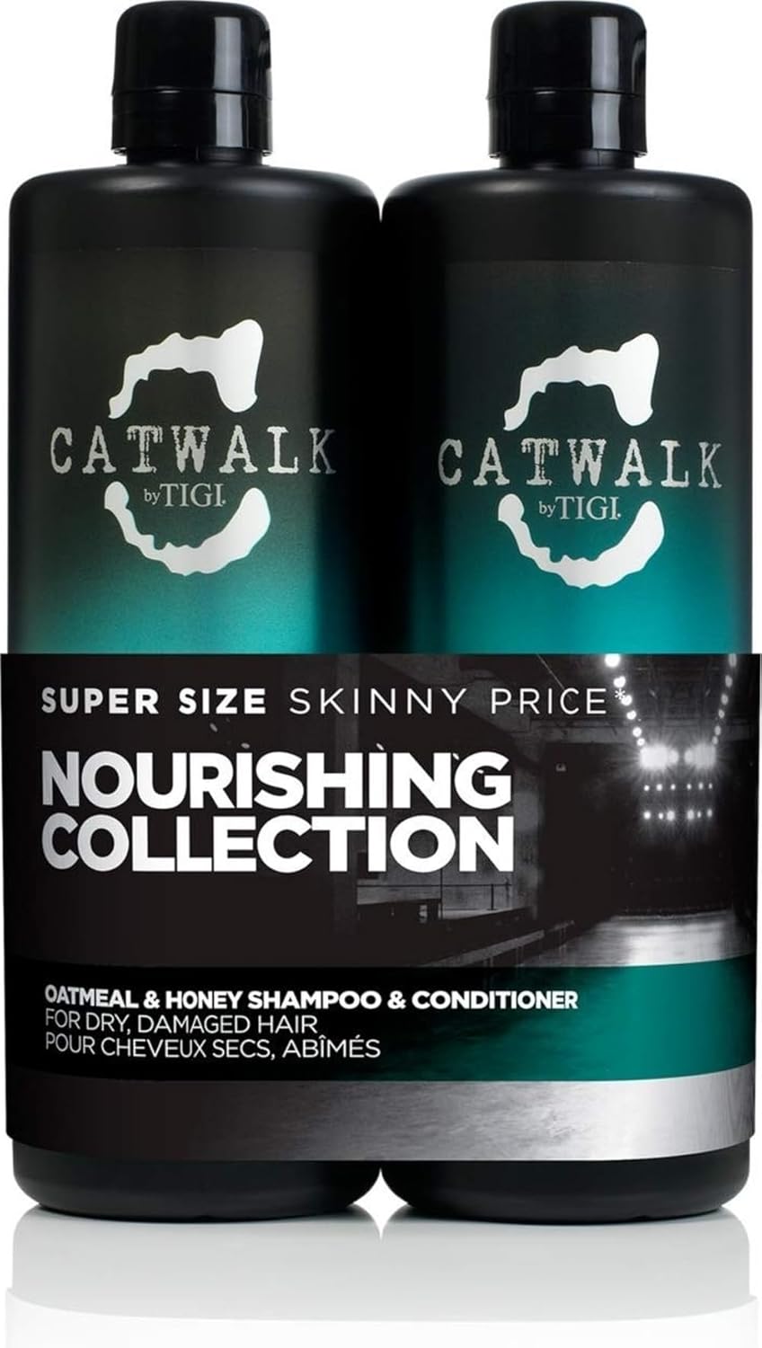 TIGI Catwalk Oatmeal & Honey Shampoo and Conditioner, Set