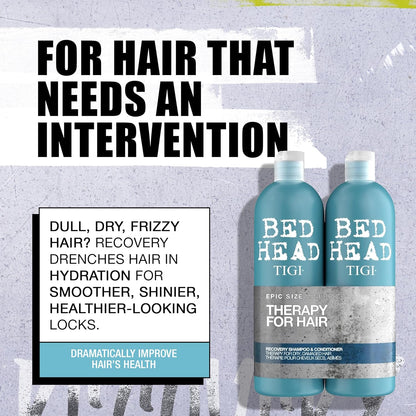 TIGI Bed Head Urban Antidotes Recovery Shampoo and Conditioner Set for Dry