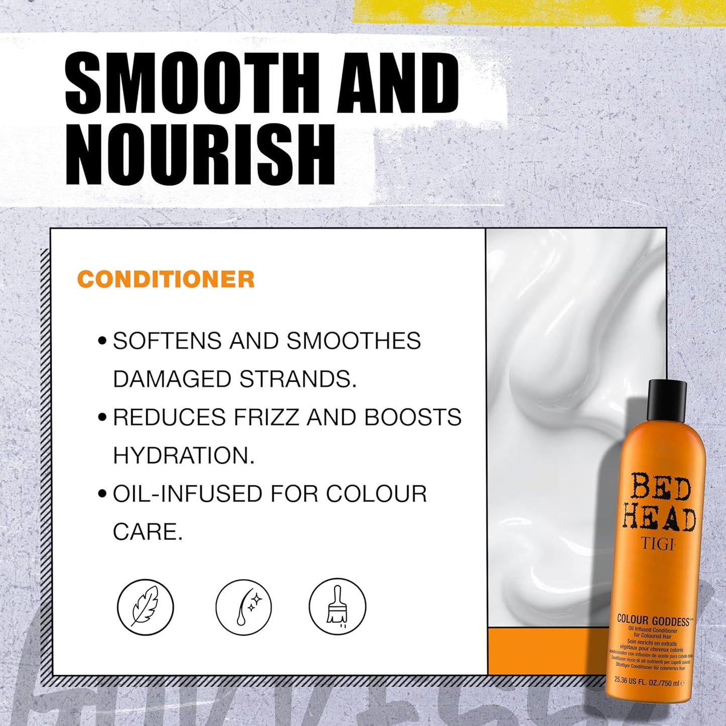 TIGI Bed Head Urban Antidotes Colour Goddess Shampoo and Conditioner Set for Dyed Hair
