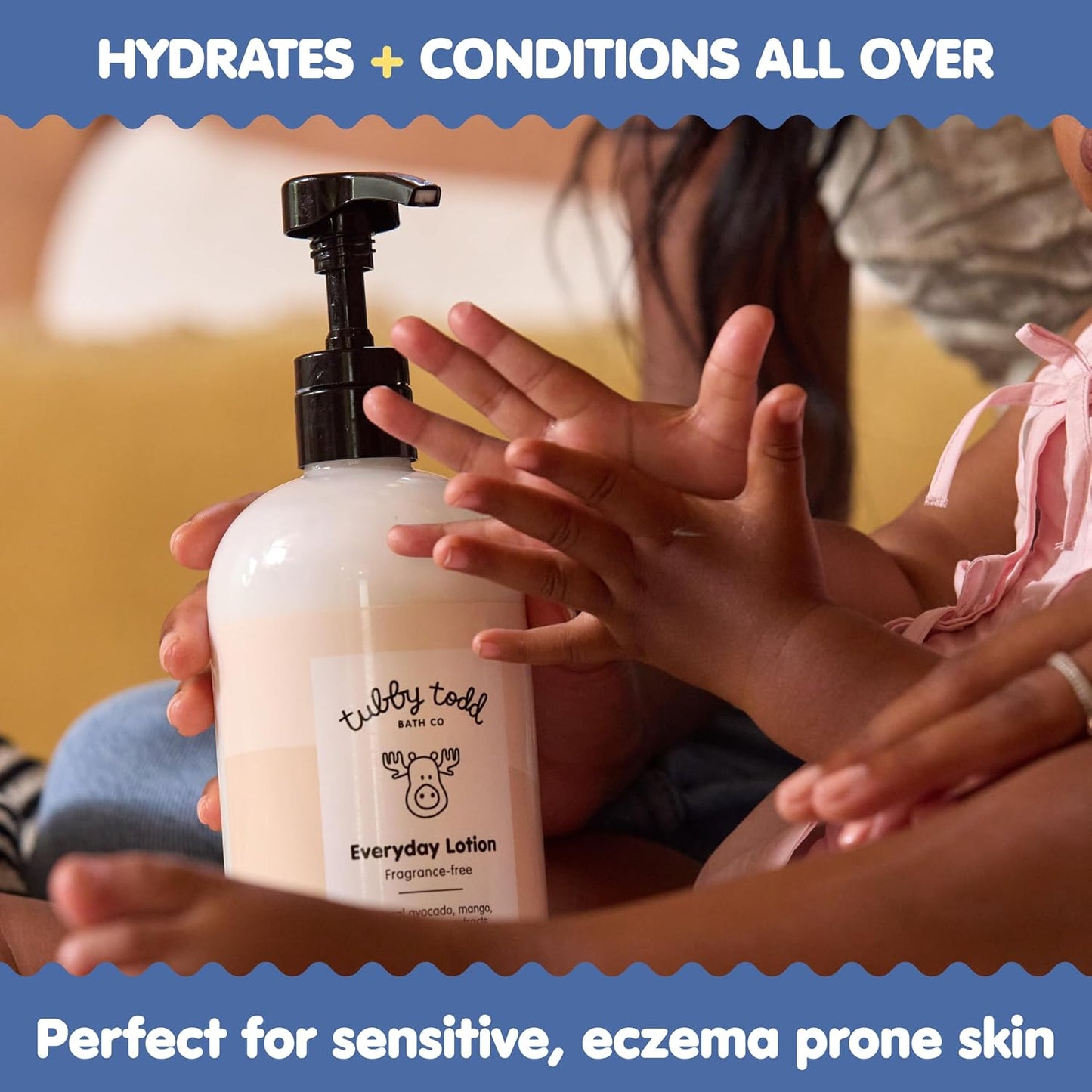 TUBBY TODD Everyday Baby Lotion, Moisturizer for Sensitive Skin | Non-Toxic, Hypoallergenic..