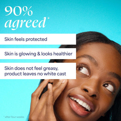 TULA Skincare Protect + Glow Daily Sunscreen SPF, for Dullness & Sun Protection..