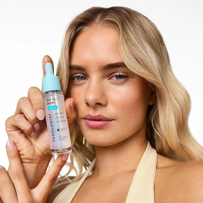 Tanologist Self-Tan Drops- Medium, Bronzing Serum, Customizable Face & Body Self Tanner for Moisturizer..