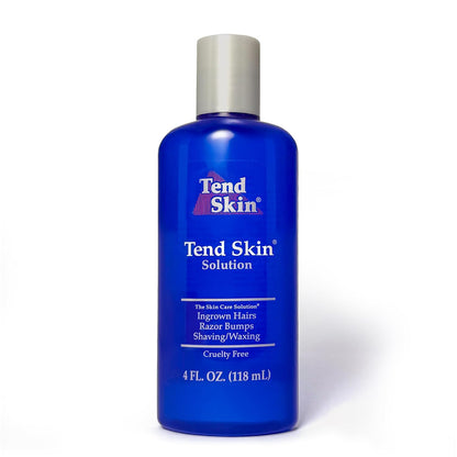 Tend Skin Solution for Razor Bumps and Ingrown Hair, 4 Oz | Solution for Unsightly Razor Burns, Post Shaving and Waxing Toner..