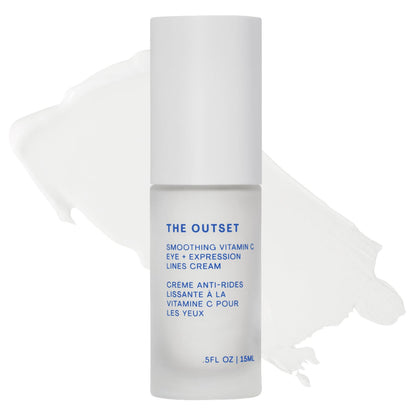 The Outset Vitamin C Eye Cream, Brightening, Hydrating &amp; Wrinkle-Reducing for Fine Lines &amp; Expression Wrinkles..
