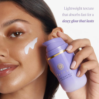 Tatcha The Dewy Milk Moisturizer, Lightweight, Oil-Balancing Hydration for Bouncy Skin &amp; a Lasting Dewy Glow