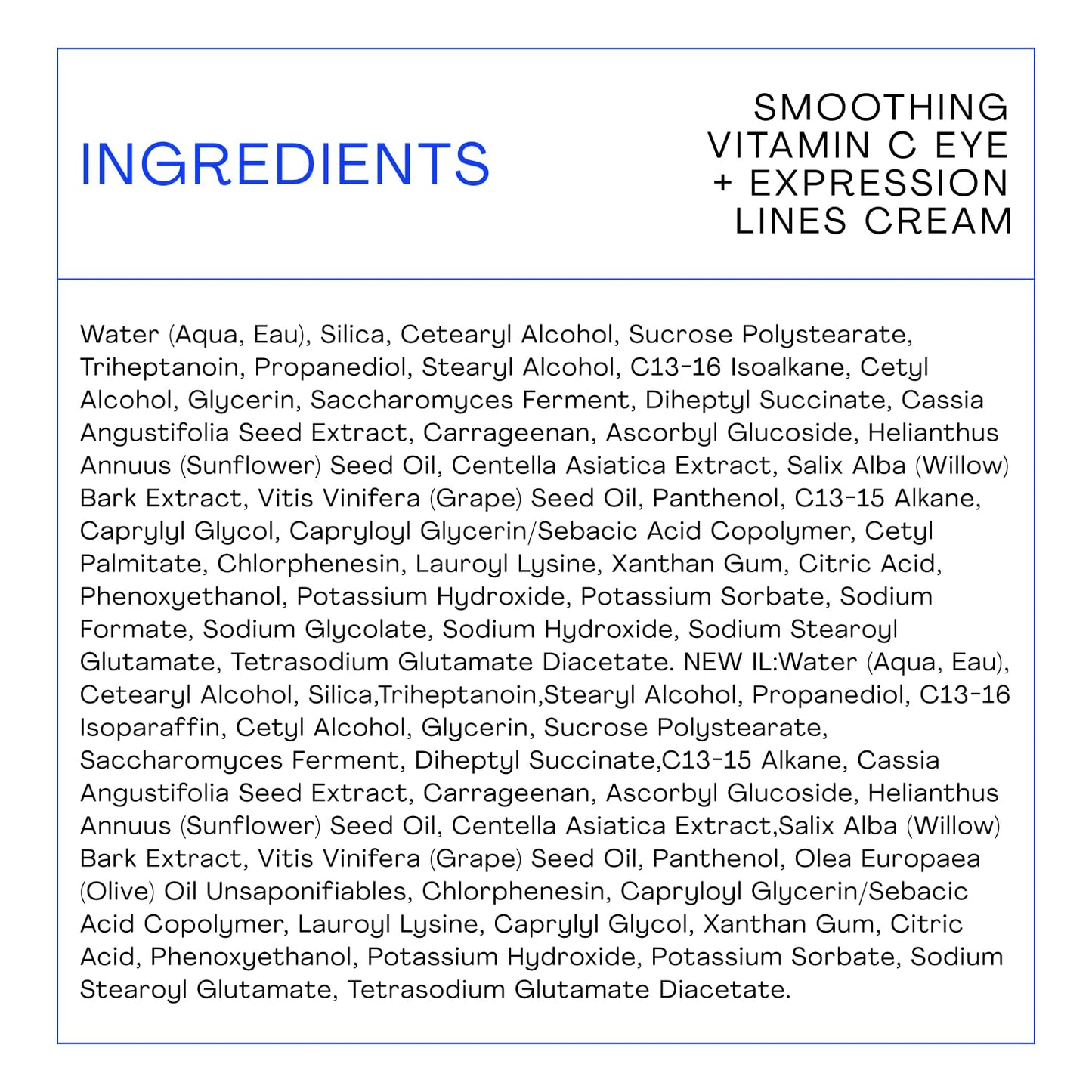The Outset Vitamin C Eye Cream, Brightening, Hydrating &amp; Wrinkle-Reducing for Fine Lines &amp; Expression Wrinkles..