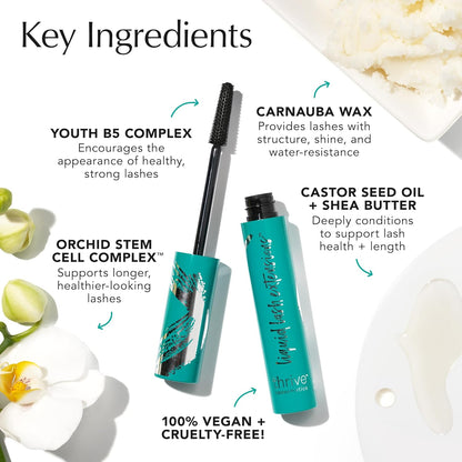 Thrive Causemetics Thrive Mascara, Liquid Lash Extensions Mascara, Tubing Mascara Lengthening, Volumizing & Curling..