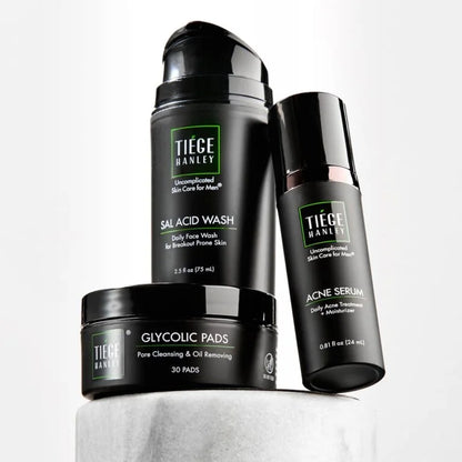 Tiege Hanley Acne Treatment Skin Care Set for Men