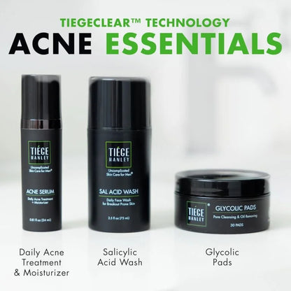 Tiege Hanley Acne Treatment Skin Care Set for Men