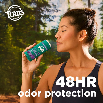 Tom’s of Maine Wild Lavender Natural Deodorant for Men and Women, Aluminum Free, No Artificial Fragrances..