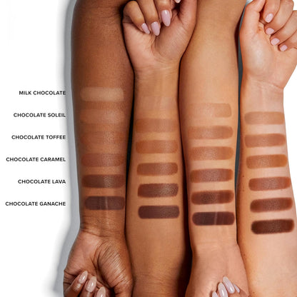 Too Faced Chocolate Soleil Matte Blurring Bronzer | Matte Bronzer Powder that Mimics Natural Skin..