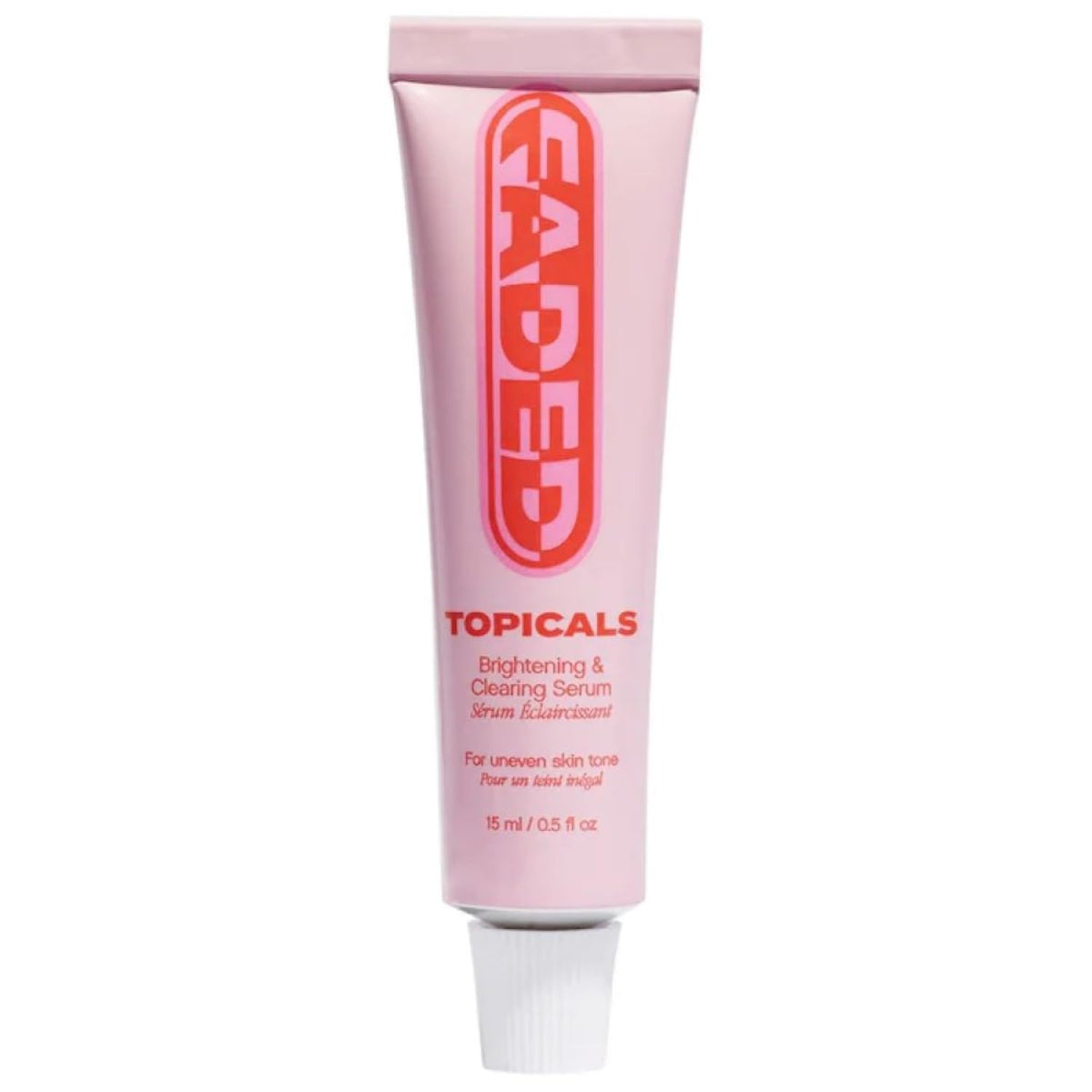 Topicals, Faded Brightening Serum, Reduces Discoloration, 0.5 Fl Oz