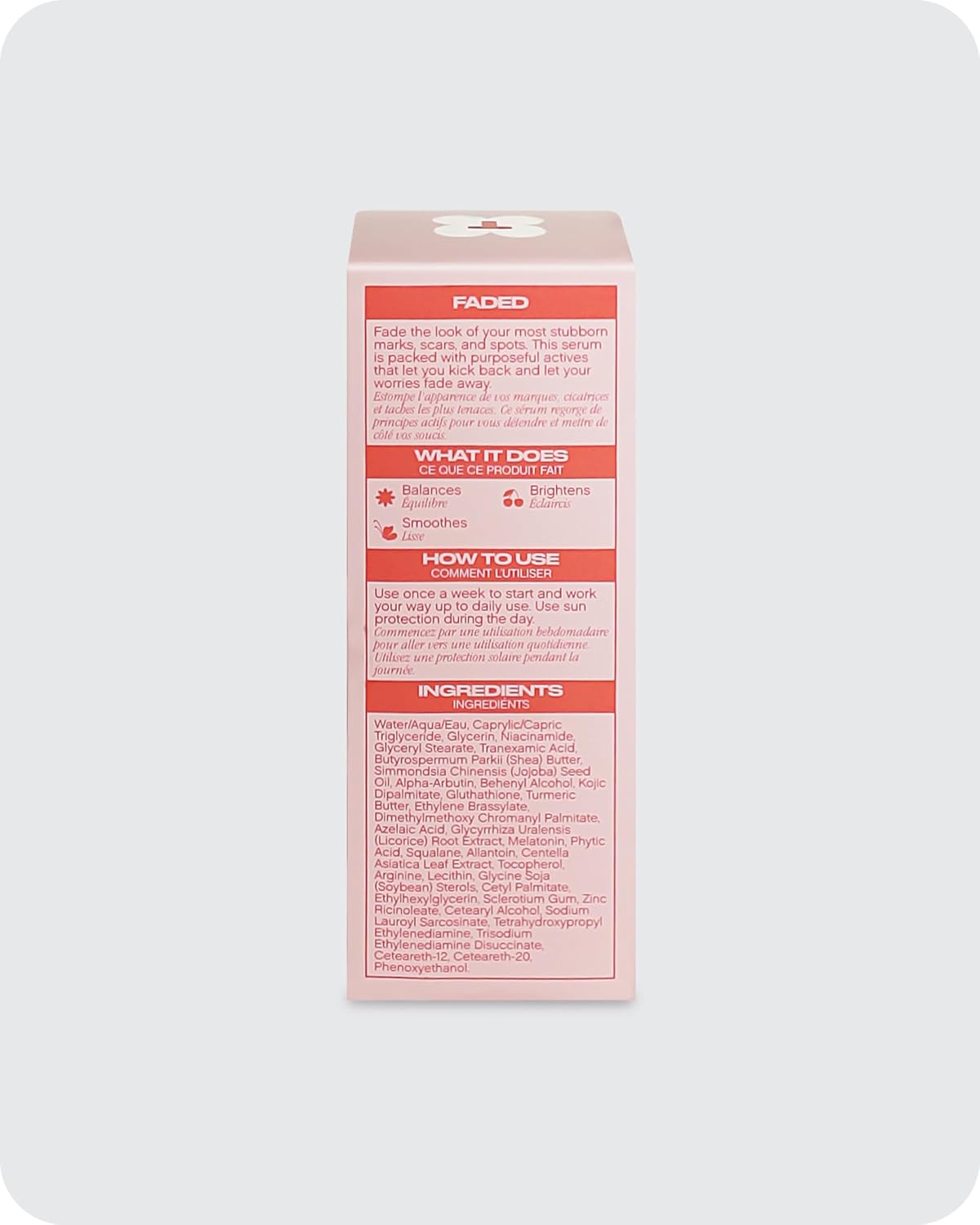 Topicals, Faded Brightening Serum, Reduces Discoloration, 0.5 Fl Oz