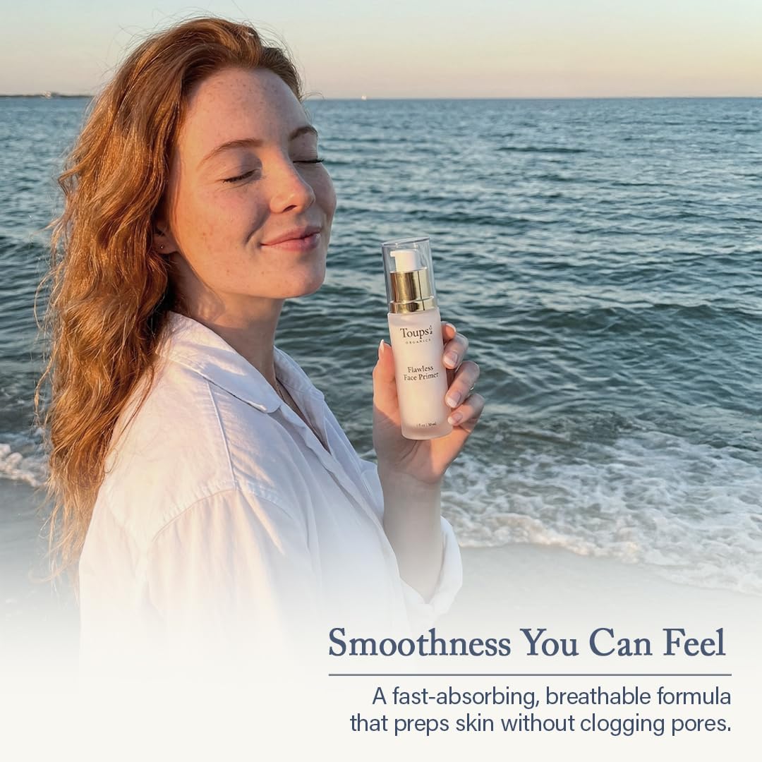 Toups &amp; Co Flawless Face Primer | Velvety Smooth, Silk-Like Finish | Pore-Minimizing, Hydrating & Antioxidant-Rich..