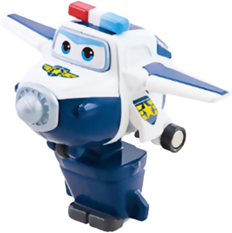 Super Wings 5" Transforming Paul Airplane Toys Vehicle