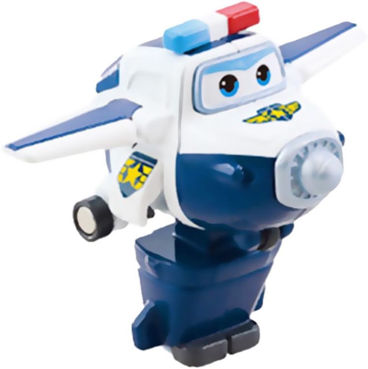 Super Wings 5" Transforming Paul Airplane Toys Vehicle