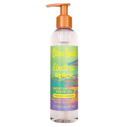 Tree Hut Electric Beach Moisturizing Shave Oil, Hydrating Gel-to-Oil Formula for a Close, Smooth Shave..