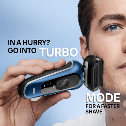 Braun Electric Shaver for Men, Series 6 6172cc, Wet & Dry Shave, Shaving Kit with SmartCare Center and Precision Trimmer